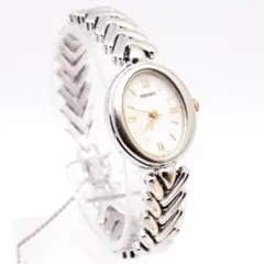 《一点物》SEIKO 腕時計 シルバー ドレスウォッチ レディース