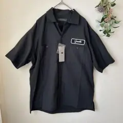 新品　ナノユニバース　半袖シャツ　黒　S