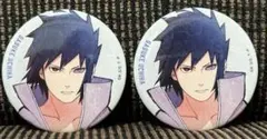 ベースヤードトーキョー　NARUTO 缶バッジ　サスケ