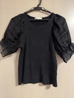 マジェスティックレゴン　黒　ブラック　トップス