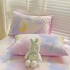星と月 ゆめかわ お布団カバー＆枕カバー