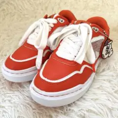 ✨美品　PEARLY GATES パーリーゲイツ　ゴルフシューズ　オレンジ　23