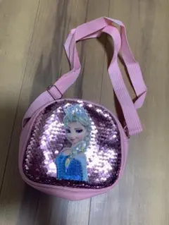 新品　未使用品　アナと雪の女王 エルサ スパンコール ショルダーバッグ