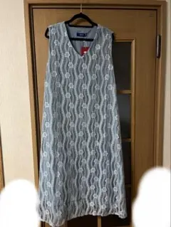 アマルフィー　ワンピース　Lサイズ Light Grey