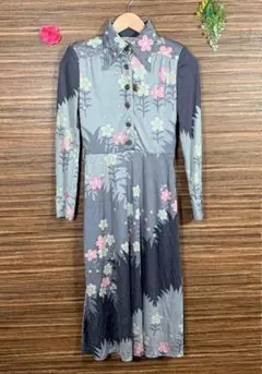 マドレッサ️ ロングワンピース Mサイズ相当 花柄 汚れあり