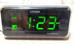 作動確認済 CITIZEN デジタル時計 8RZ028 シチズン 置時計