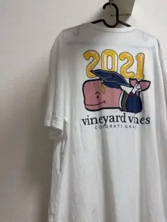 アメリカ古着半袖Tシャツ白シャツヴィンテージ一点物クジラ2021