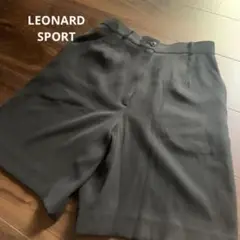 LEONARD SPORT ハーフパンツ ブラック 70