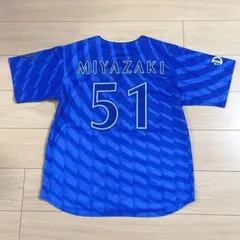 横浜DeNAベイスターズ#51宮﨑敏郎ハイクオリティーレプリカユニフォームL