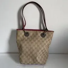 グッチ GUCCI トートバッグ バケツ ピンク