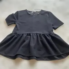 ZARA ブラック 半袖チュニック