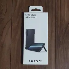 【新品】SONY Xperia 1 V スタイルカバー ブラック