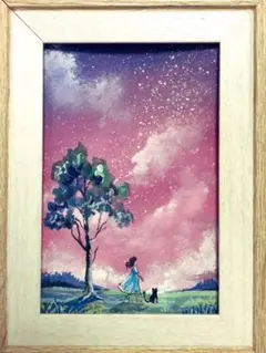 絵画　メルティスカイ　micchan作