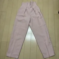 大幅値下げ！SNIDEL ピンク ハイウエスト　パンツ