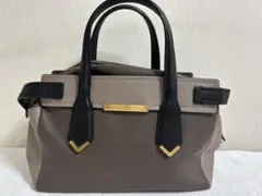‼️最終価格‼️バイカラーハンドバッグ