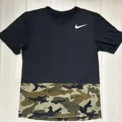 Nike DRI-FIT Tシャツ M 黒/迷彩