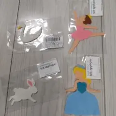 フェルトアップリケ 4点セット
