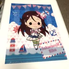 【匿名・24時間以内発送】桜内梨子3　クリアファイル　Aqours