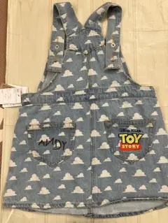 【新品】しまむら　リトシー　トイストーリー　ジャンパースカート　120cm