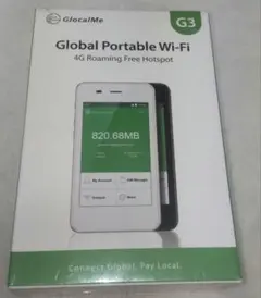 未開封 GlocalMe G3 Global Portable Wi-Fi 4G