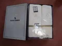 SCAN ANDES 綿シーツ2枚セット