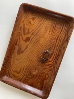 肥松製　蓮葉形　煎茶盆　香盆　N　6473 肥松製蓮葉形煎茶盆香盆N6473