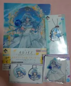 一番くじ ホロライブ 雪花ラミィ アクリルスタンド 缶バッジ きゅんキャラ