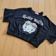 Hello Kitty クロップドTシャツ 150