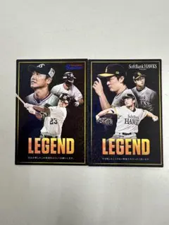 プロ野球チップス 2025 LEGENDカードセット 青木宣親 和田毅