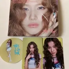 TWICE〜サナ 開封済 デジパック盤　THIS IS FOR