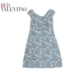 RED VALENTINO レッドバレンティノ ワンピース 花柄 ベージュ 40