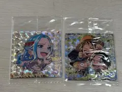 ワンピースウエハースシールビビ　ルフィ&サボ&エース