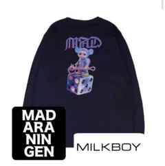 マダラニンゲン × MILKBOY スウェット dir en grey 京 sukekiyo(京/DIR EN GREY/マダラニンゲン) カットソー.KIKOU
