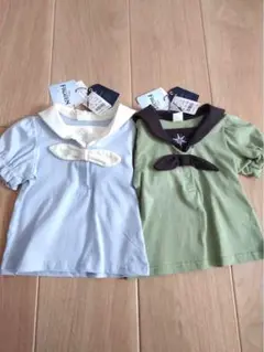 Cottoli アナと雪の女王　アナ雪　Tシャツ　2枚セット　80サイズ