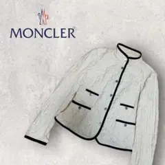 MONCLER COLOMBIERE キルティングジャケット アイボリー