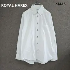 メンズシャツ　Yシャツ　LL　白　長袖　ステッチ　きれいめ　オフィスカジュアル