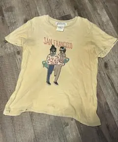 レミレリーフ ヴィンテージ加工Tシャツ