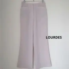 日本製✨LOURDES ルルド　カジュアルズボン　ピンク　身軽　М　無地