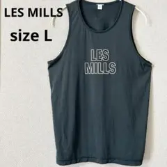 Reebok LES MILLS タンクトップ Lサイズ ダークグレー