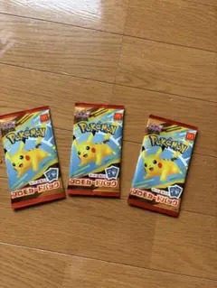 ポケモン プロモカードパック 3個セット