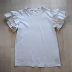 VICTORIA BECKHAM ＶＶＢ 袖フリル Tシャツ