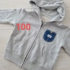 美品❗キッズパーカー　Lee 100