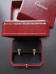 Cartier トリニティ ピアス 激レア