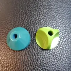青と緑 レコード センターアダプター