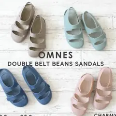 OMNES サンダル　16cm ミントグリーン