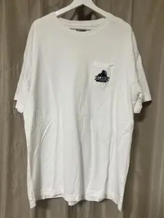 XLARGE ホワイト Tシャツ ポケット付き