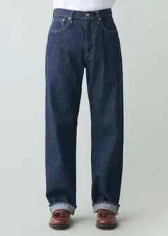 HANDROOM　WIDE FIT 5POCKET JEANS　District