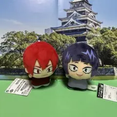僕のヒーローアカデミア切島鋭児郎　耳郎響香　 マスコットどちらも高さ約11センチ
