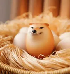 【ソフトタイプ】シバコ 柴犬卵 柴犬 シバイヌ フィギュア 3個セット