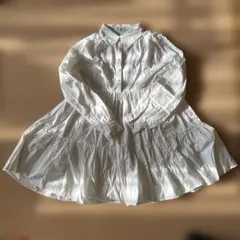 GRL シャツワンピース　オフホワイト　S